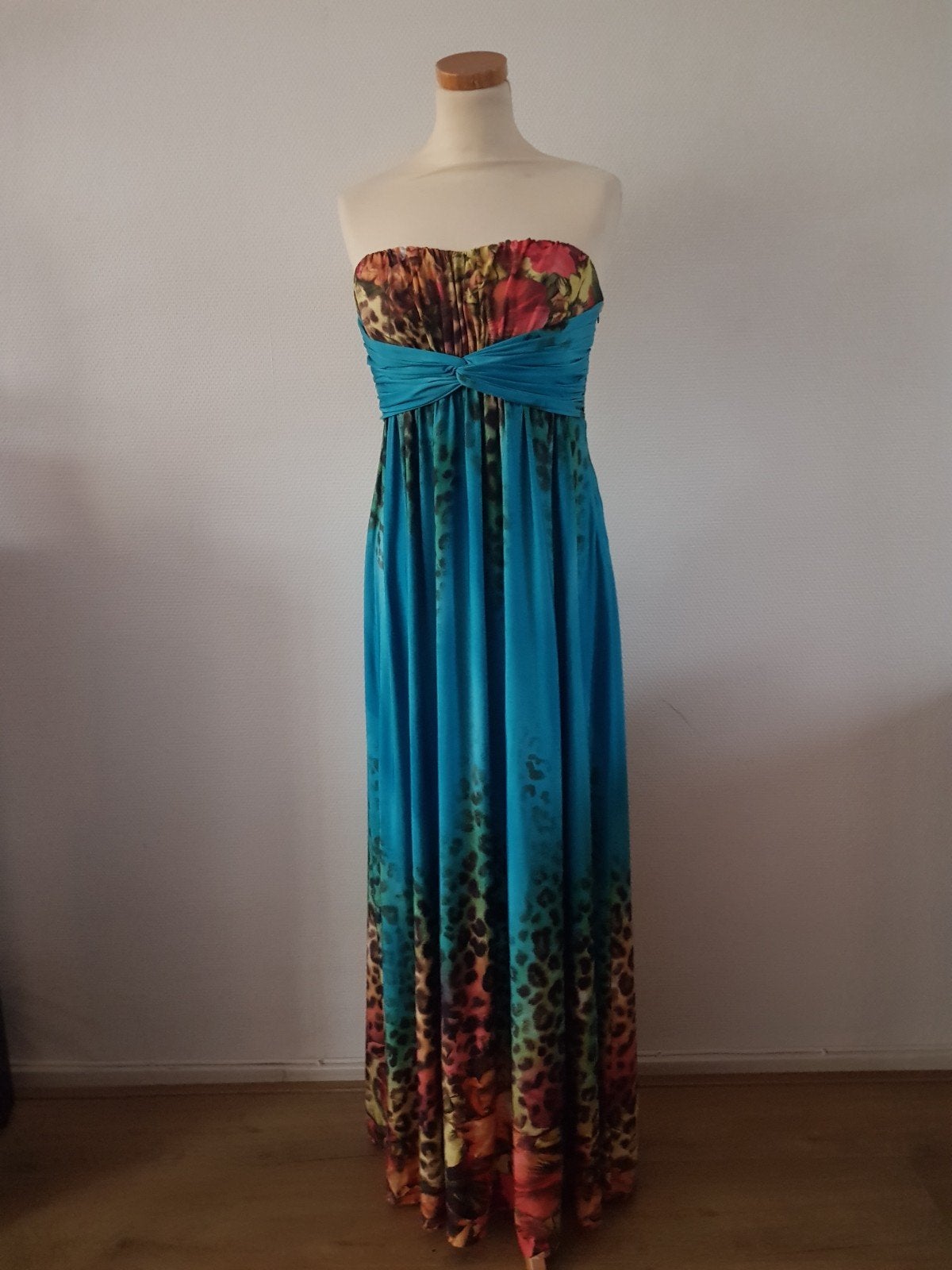 Strapless jurk Joseph Ribkoff 38, Maat 38/40 (M), Galajurk, Meerkleurig, Joseph Ribkoff