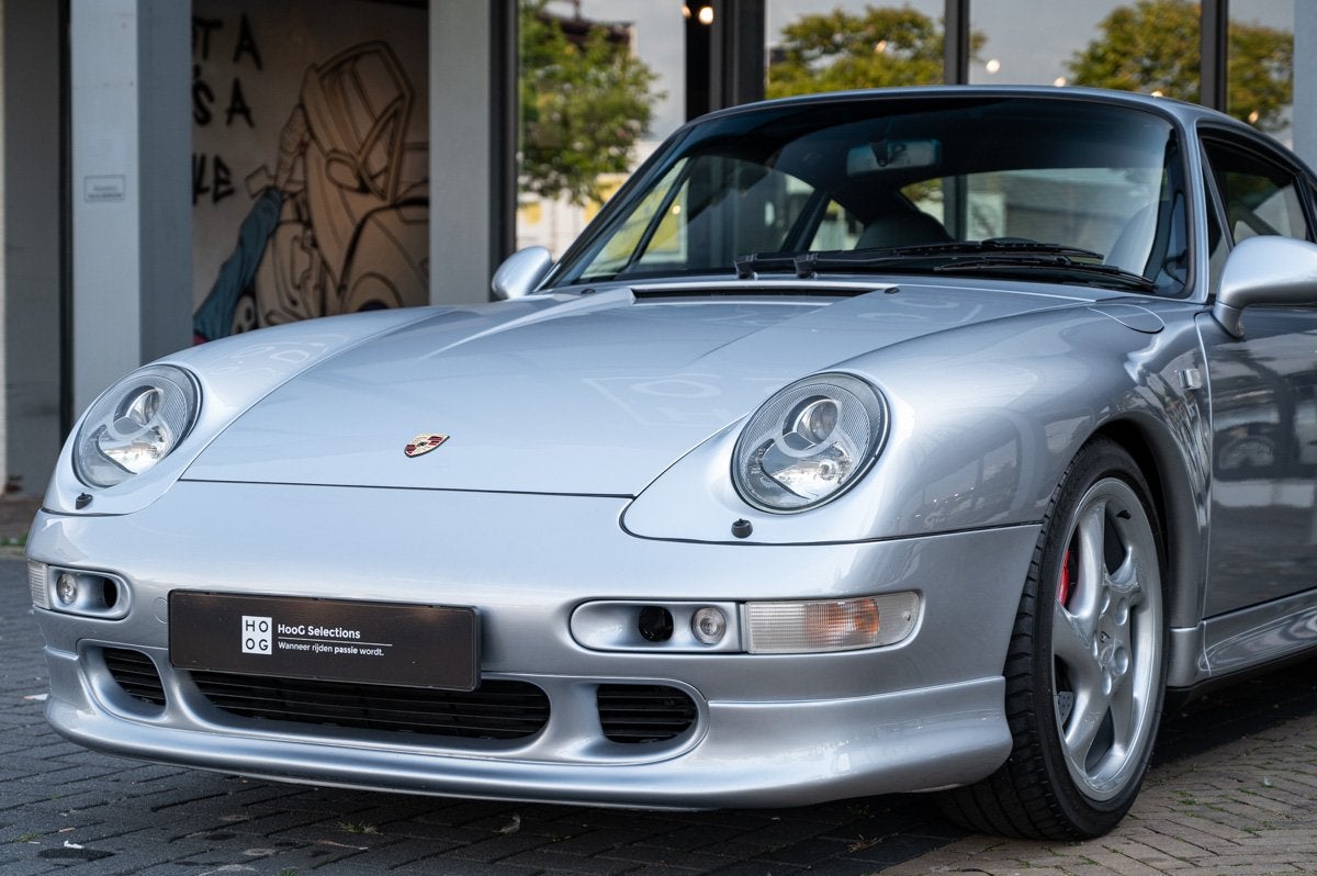 Porsche 911 993 4S - Turbo S package (bj 1995), Auto's, Porsche, Lederen bekleding, Gebruikt, Overige kleuren, 4 stoelen