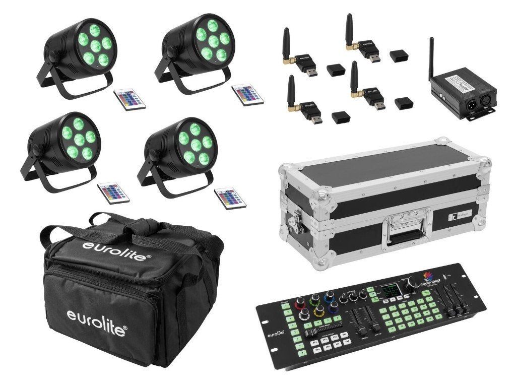 EUROLITE AKKU Mobile Bundle, Geluidgestuurd, ., Nieuw, Ophalen of Verzenden
