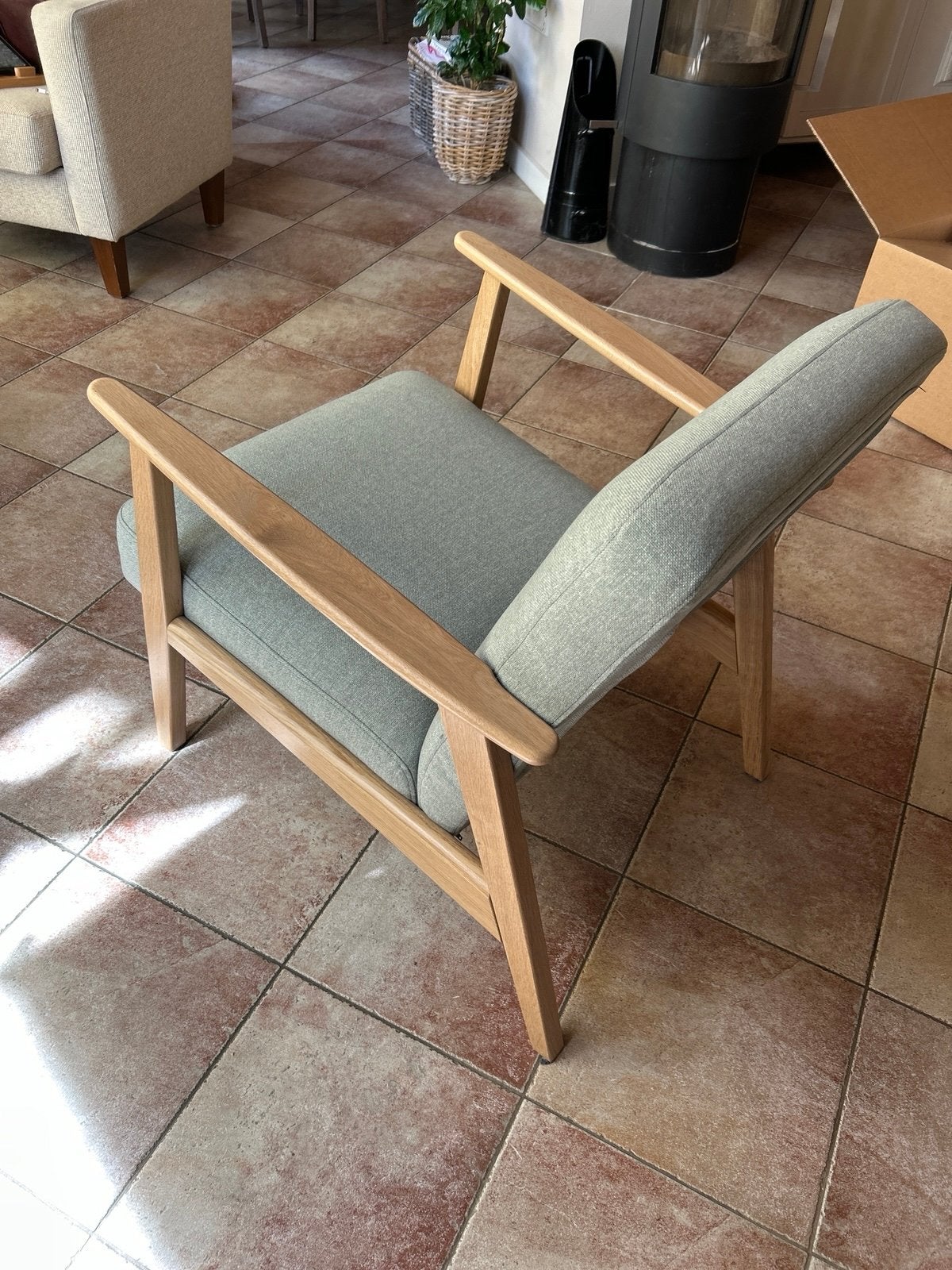 Ikea Ekenåset Fauteuil - Nieuw!, Huis en Inrichting, Fauteuils, Ophalen, Nieuw, 75 tot 100 cm, Stof