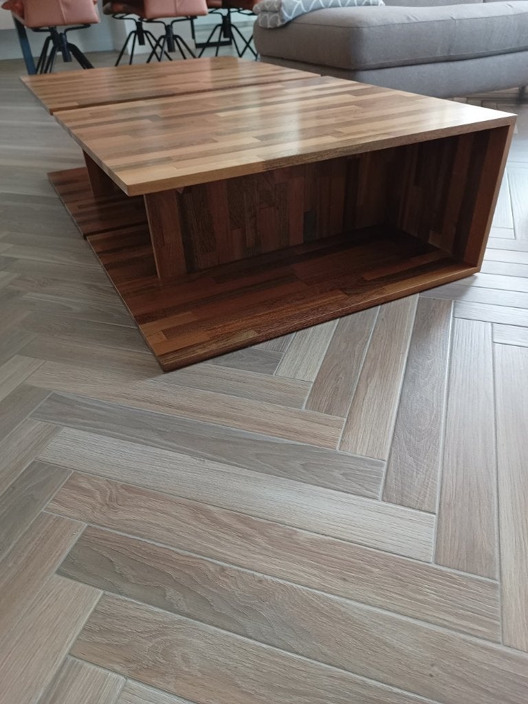salontafels (design), 50 tot 100 cm, Design, Zo goed als nieuw, Overige houtsoorten