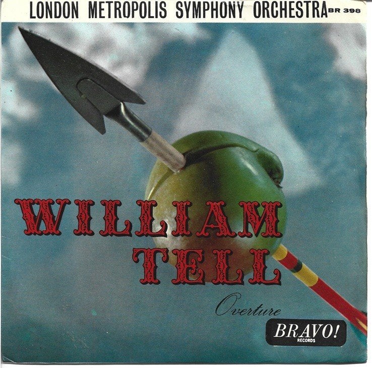 London Metropolis Symphony Orchestra – William Tell Overture, Gebruikt, Verzenden, Klassiek, 7 inch
