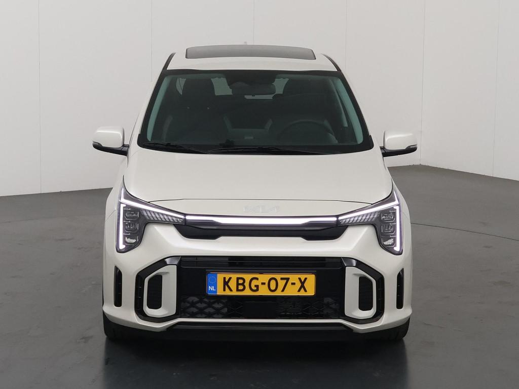 Kia Picanto 1.0 DPI GT-Line AMT | Panoramaschuifdak | Stoelv, Automatische klimaatregeling, 63 pk, 4 stoelen, Beige
