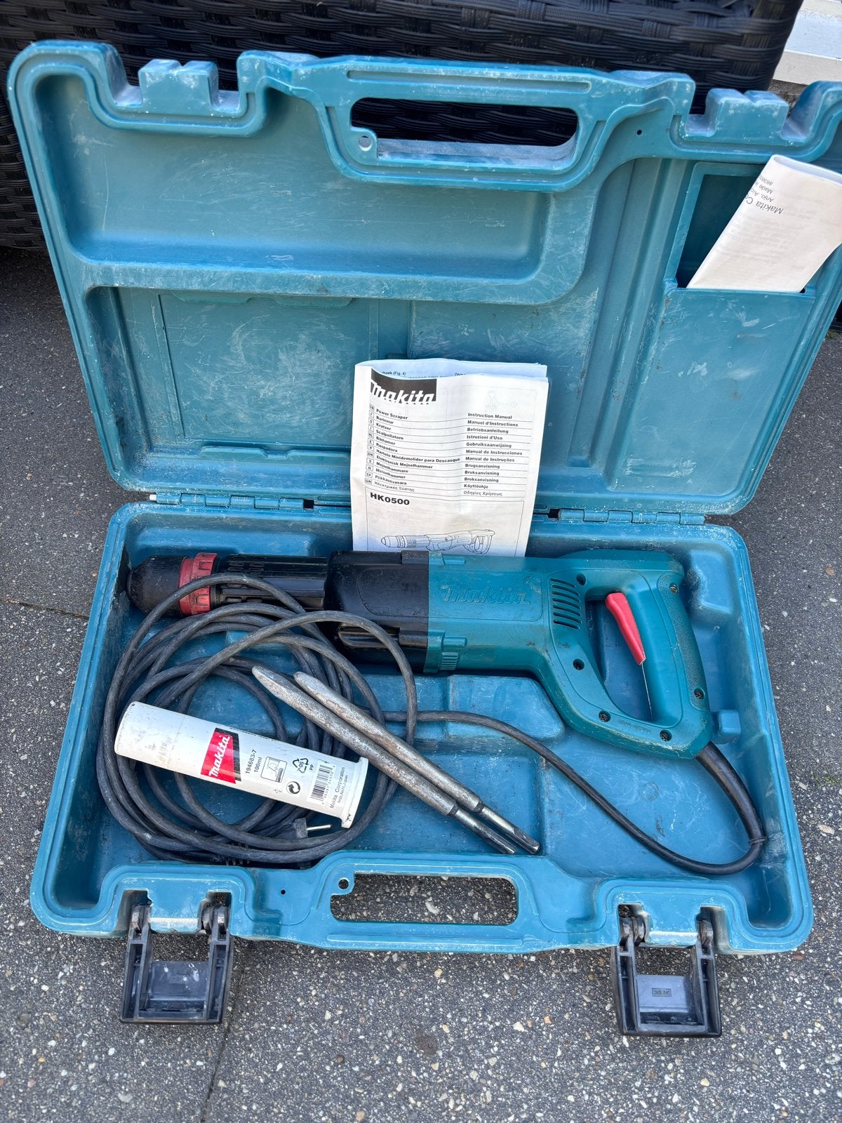 Makita HK0500 Breekhamer in goede staat, Doe-het-zelf en Verbouw, Gereedschap | Overige machines, Ophalen of Verzenden, Gebruikt
