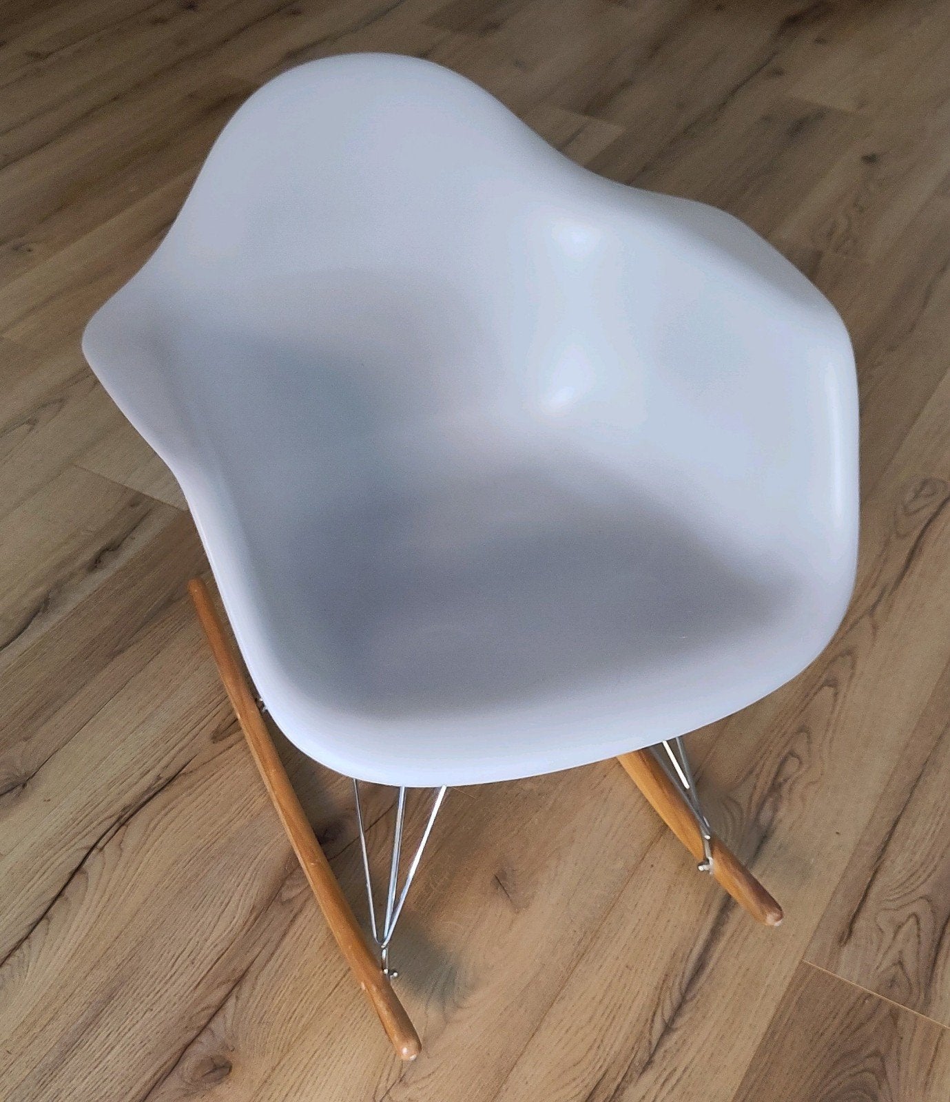 Schommelstoel / kuipstoel, Huis en Inrichting, Stoelen, Ophalen, Zo goed als nieuw, Eén