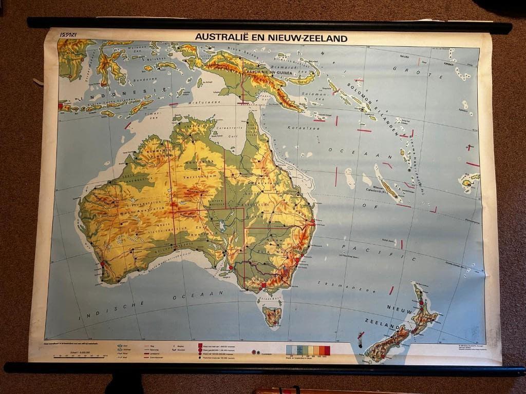 Australië en Nieuw Zeeland, Ophalen of Verzenden, Aardrijkskunde