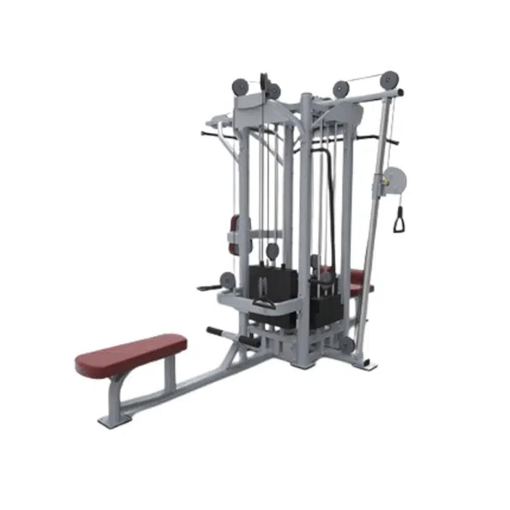 GymFit – 4-stack Multi Station, Ophalen of Verzenden, Zo goed als nieuw, Benen, Overige typen