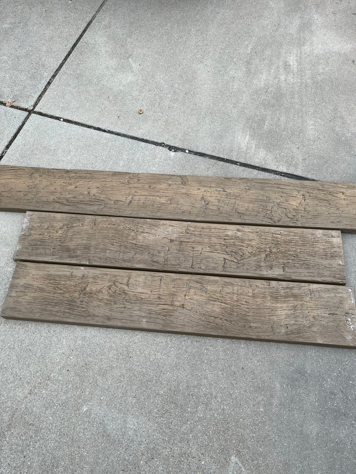 Millboard Vlonderplanken Wheatered Oak Vintage Reststukken, Tuin en Terras, Ophalen, Nieuw, Kunststof