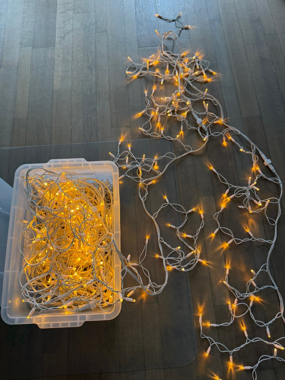 27m Blynx professionele Kerstverlichting warm wit ijspegel, Diversen, Ophalen, Gebruikt