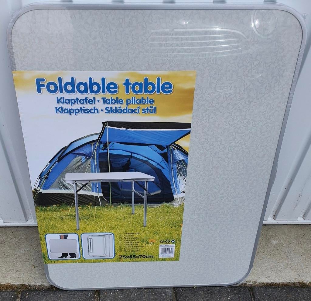 Klaptafel NIEUW, Caravans en Kamperen, Ophalen, Nieuw