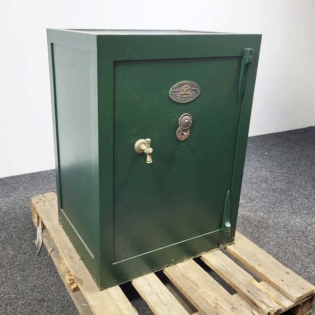 Antieke Groene Kluis, Ophalen, Gebruikt, 50 tot 100 cm, 3 of 4 laden