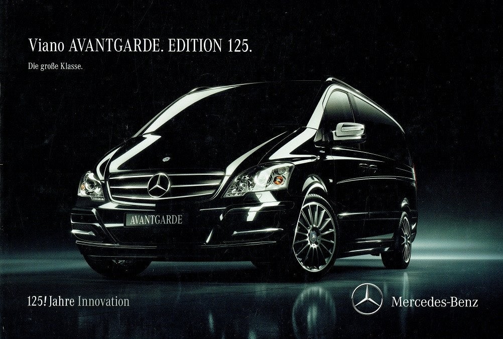 Folder Mercedes-Benz Viano Avantgarde Edition 125 (2011), Verzenden, Gelezen, Mercedes