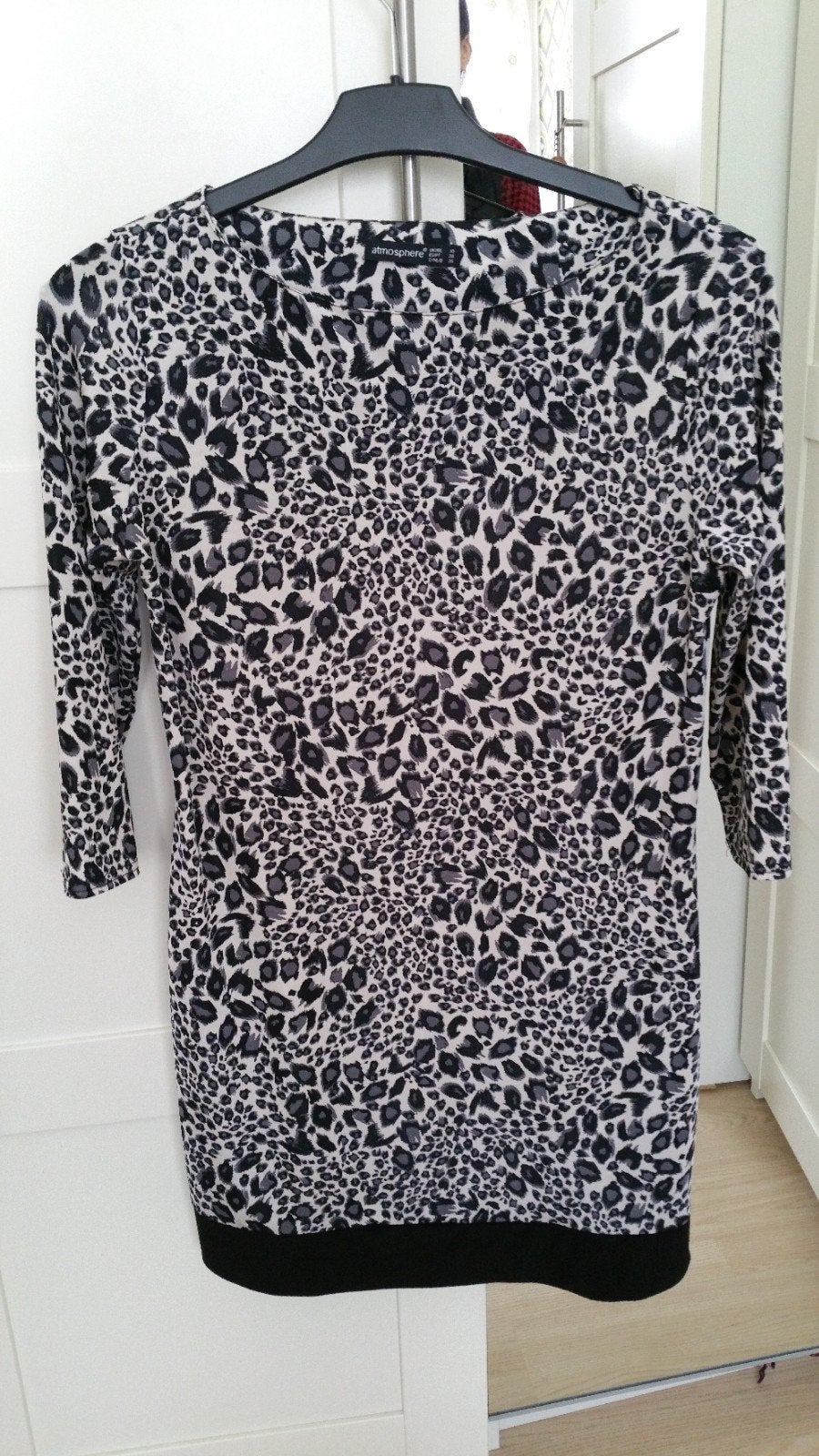 Atmosphere jurk met luipaardprint - Maat 36, Kleding | Dames, Atmosphere, Meerkleurig, Ophalen of Verzenden, Zo goed als nieuw