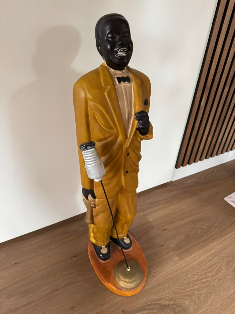 Beeld Louis Armstrong, Verzamelen, Ophalen, Zo goed als nieuw, Mens