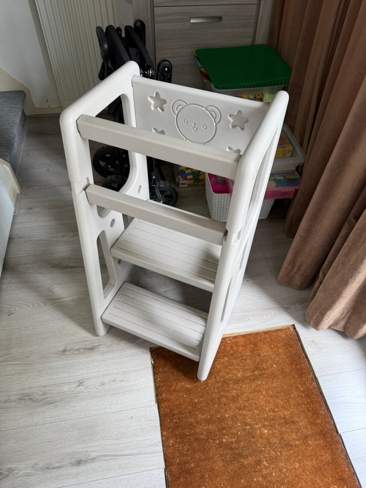 Leertoren plastic 2x gebruikt, Kinderen en Baby's, Ophalen, Zo goed als nieuw, Overige typen