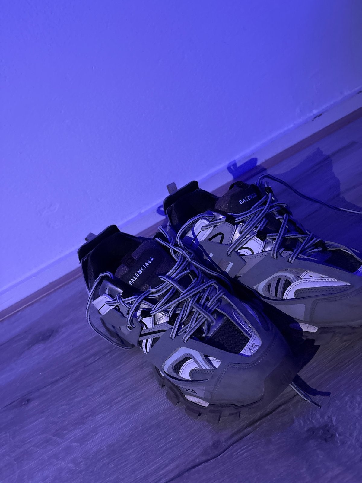 Balenciaga Track Sneakers - Grijs/Zwart, Kleding | Dames, Schoenen, Ophalen, Gedragen, Grijs, Sneakers of Gympen