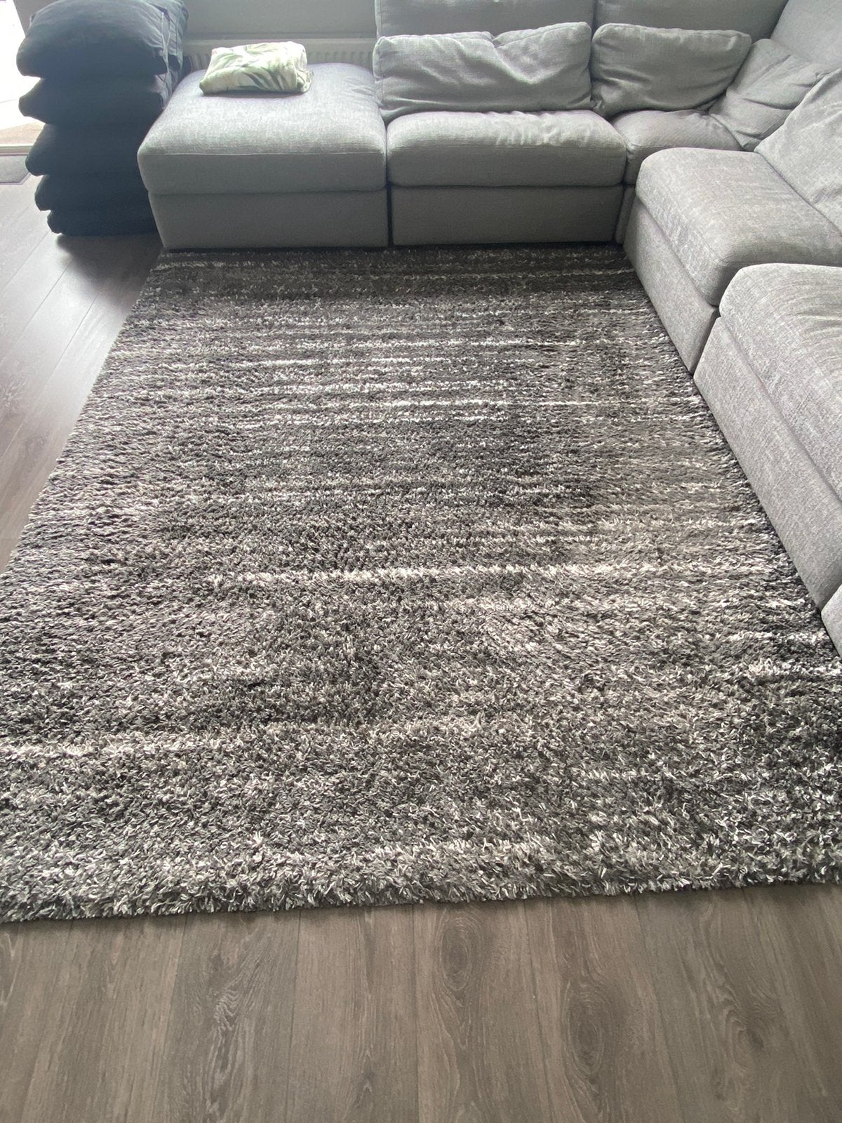 Kleed, Ophalen, 200 cm of meer, Zo goed als nieuw, Grijs