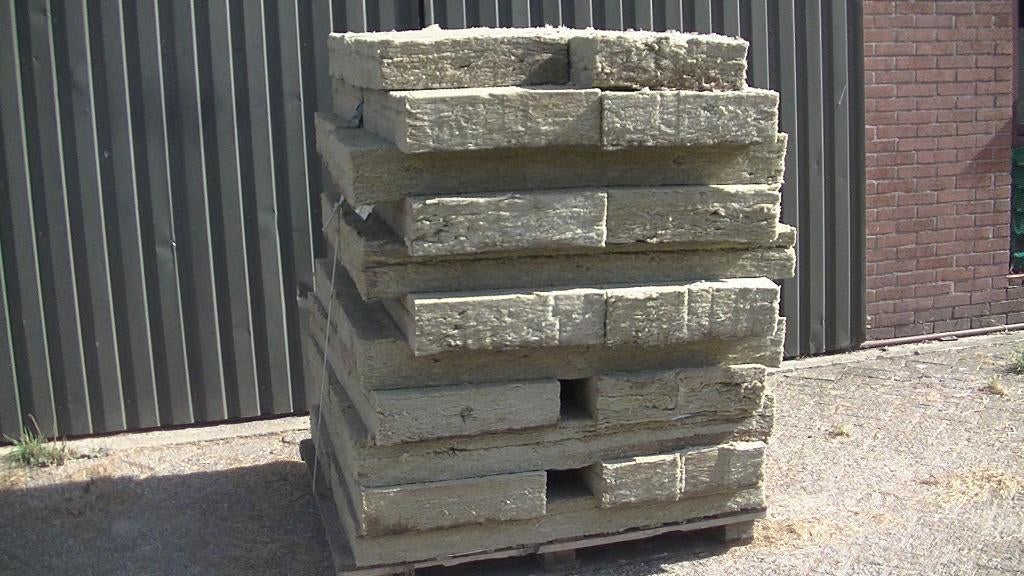 💥Steenwol / rockwool / isolatie [ 100 x 60 x 6 cm. ]💥, Ophalen, 4 tot 8 cm, Gebruikt, Steenwol