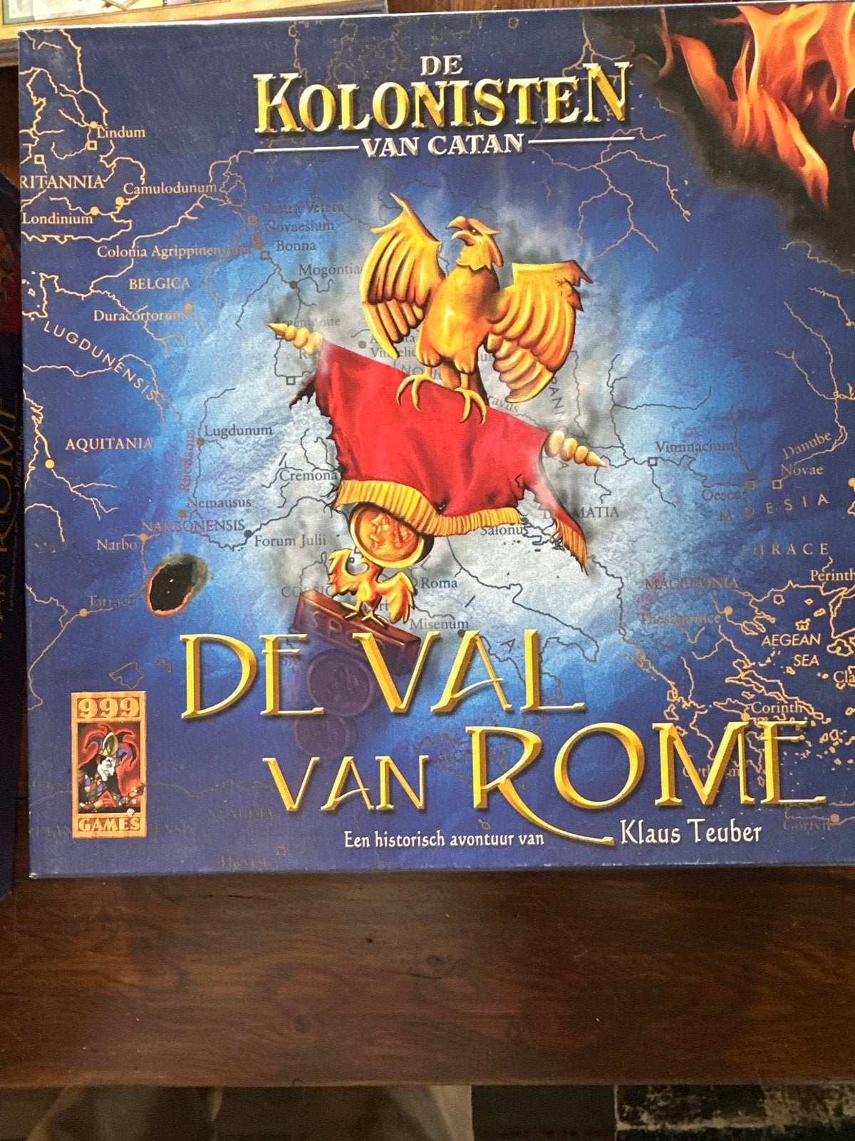 De Kolonisten van Catan: De Val van Rome, Drie of vier spelers, Ophalen of Verzenden, Zo goed als nieuw