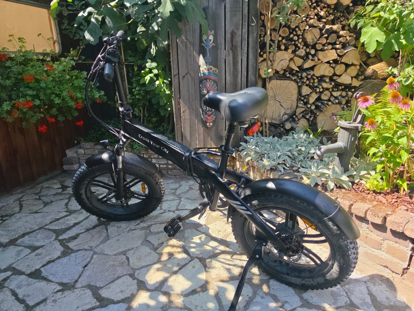 Ado A20F Beast 250W opvouwbare elektrische fiets, Fietsen en Brommers, Gebruikt, Minder dan 47 cm, 50 km per accu of meer, Ophalen