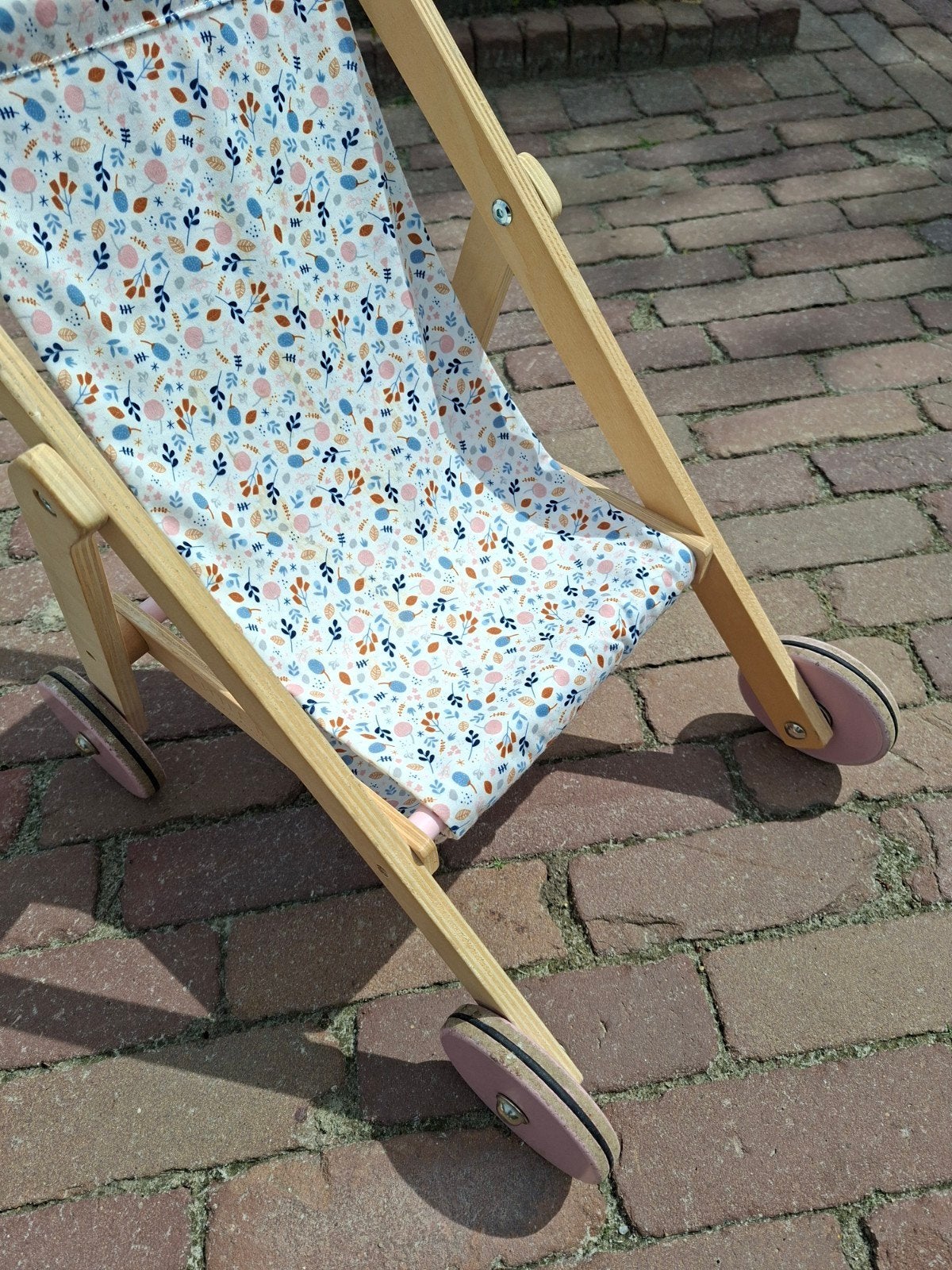 Little Dutch Houten Poppenbuggy - Zo goed als nieuw, Ophalen, Zo goed als nieuw, Overige typen