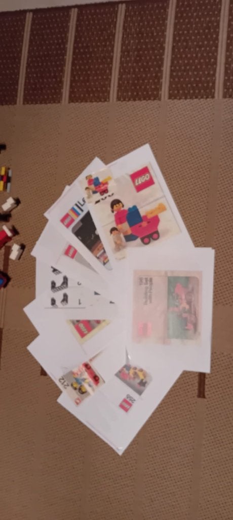 6 lego sets van vroeger: Legoland, met boekjes, Gebruikt, Lego, Ophalen of Verzenden, Compleet