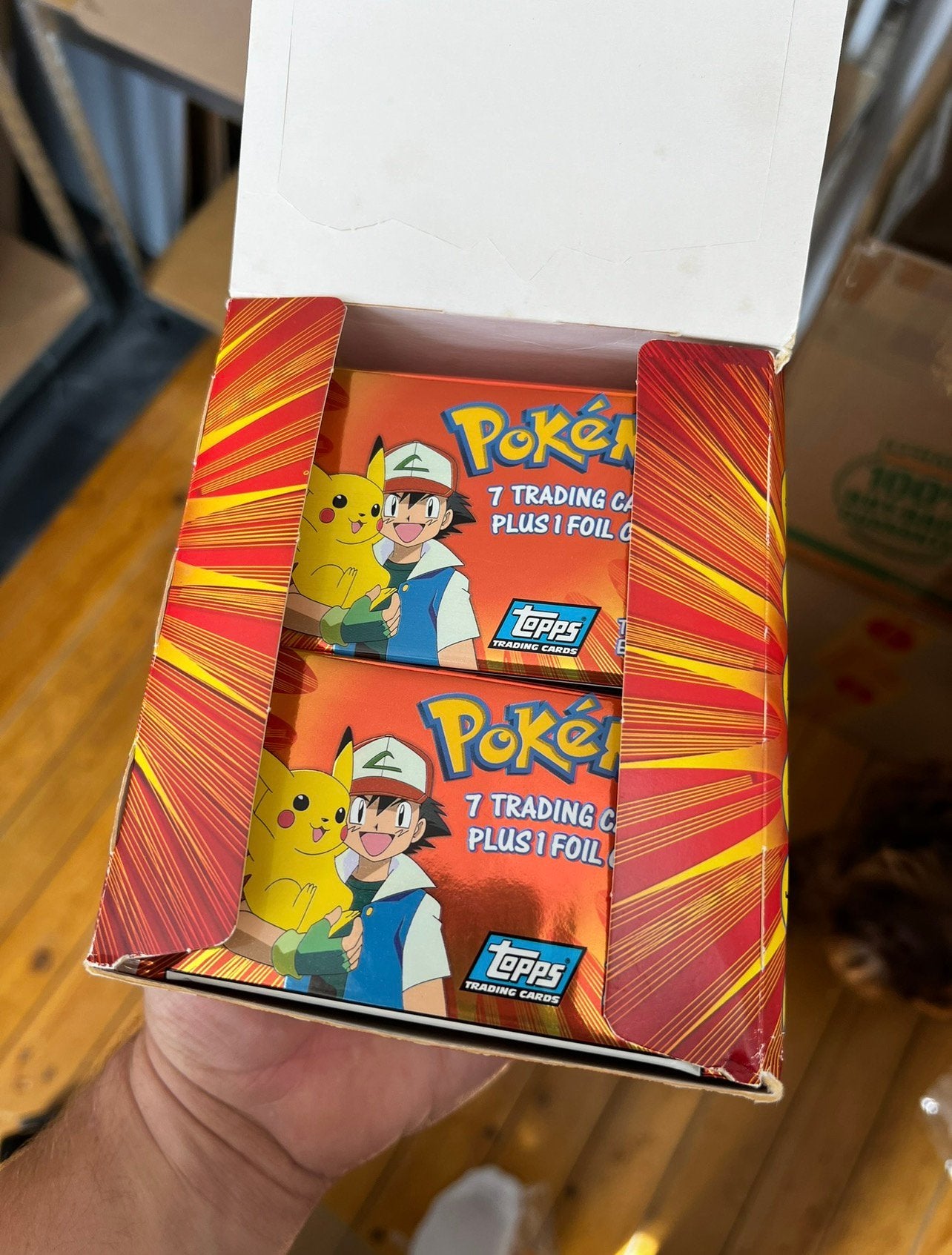 Booster box topps tv show 36 boosters, Ophalen of Verzenden, Zo goed als nieuw, Boosterbox