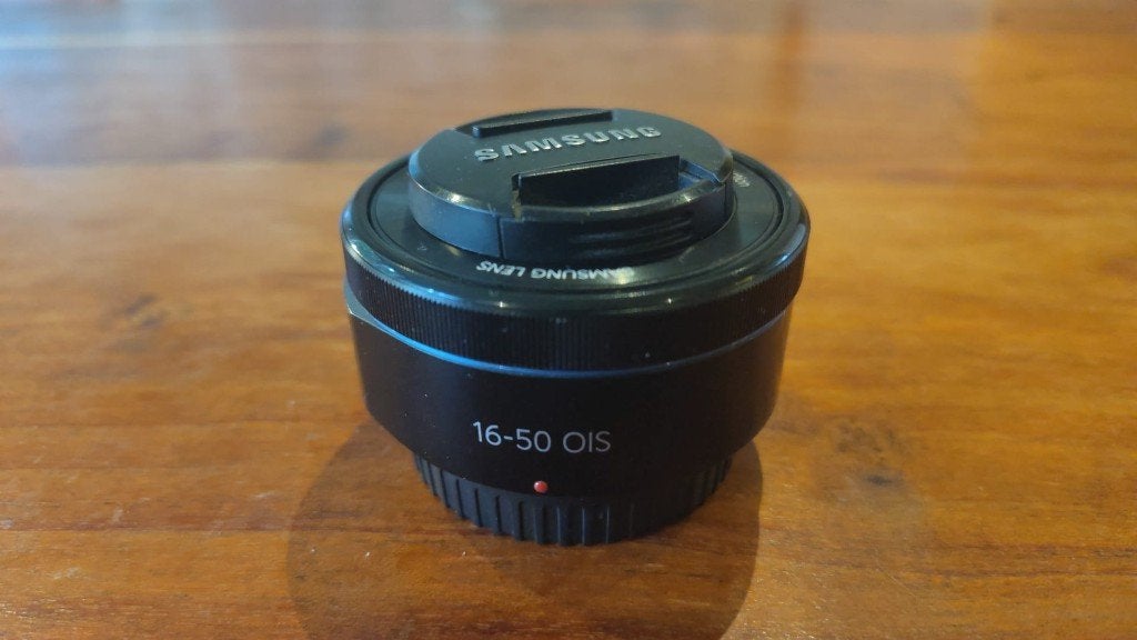 Samsung NX 16-50mm f/3.5-5.6 Power Zoom OIS, Audio, Tv en Foto, Overige merken, Gebruikt, Ophalen of Verzenden, Overige vattingen
