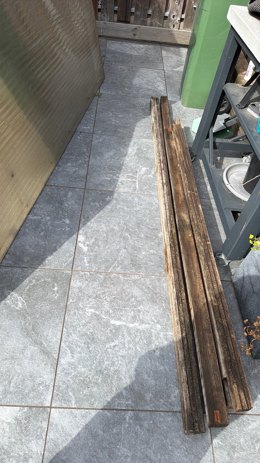 Gratis op te halen, Ophalen of Verzenden, Gebruikt, 250 cm of meer, Balken