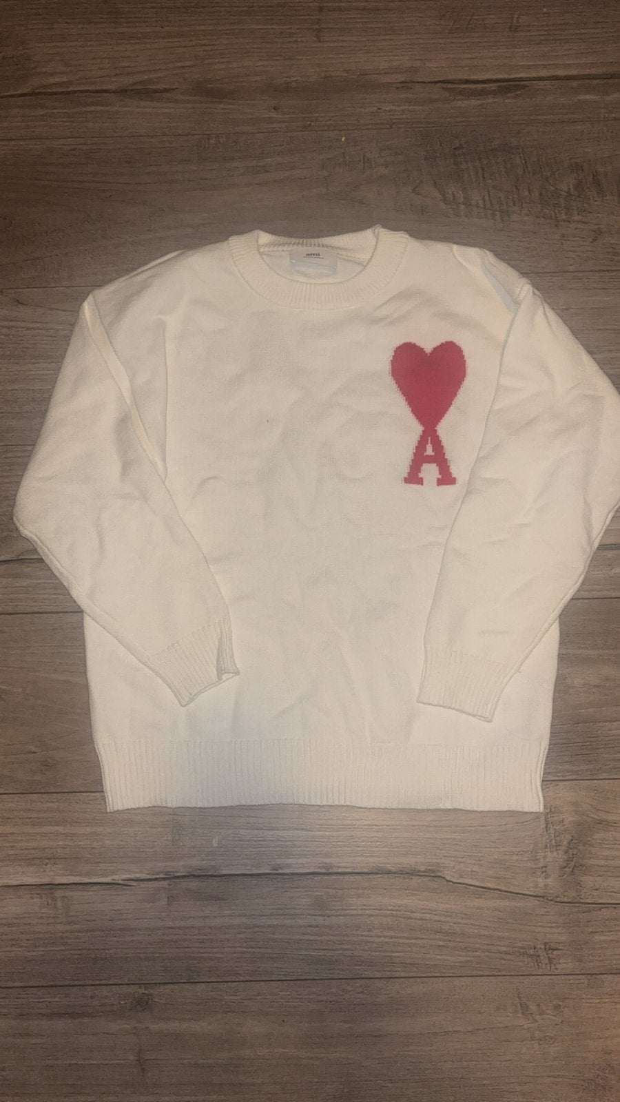 Ami Paris Sweater Beige- Maat S, Ophalen of Verzenden, Nieuw, Maat 36 (S), Beige