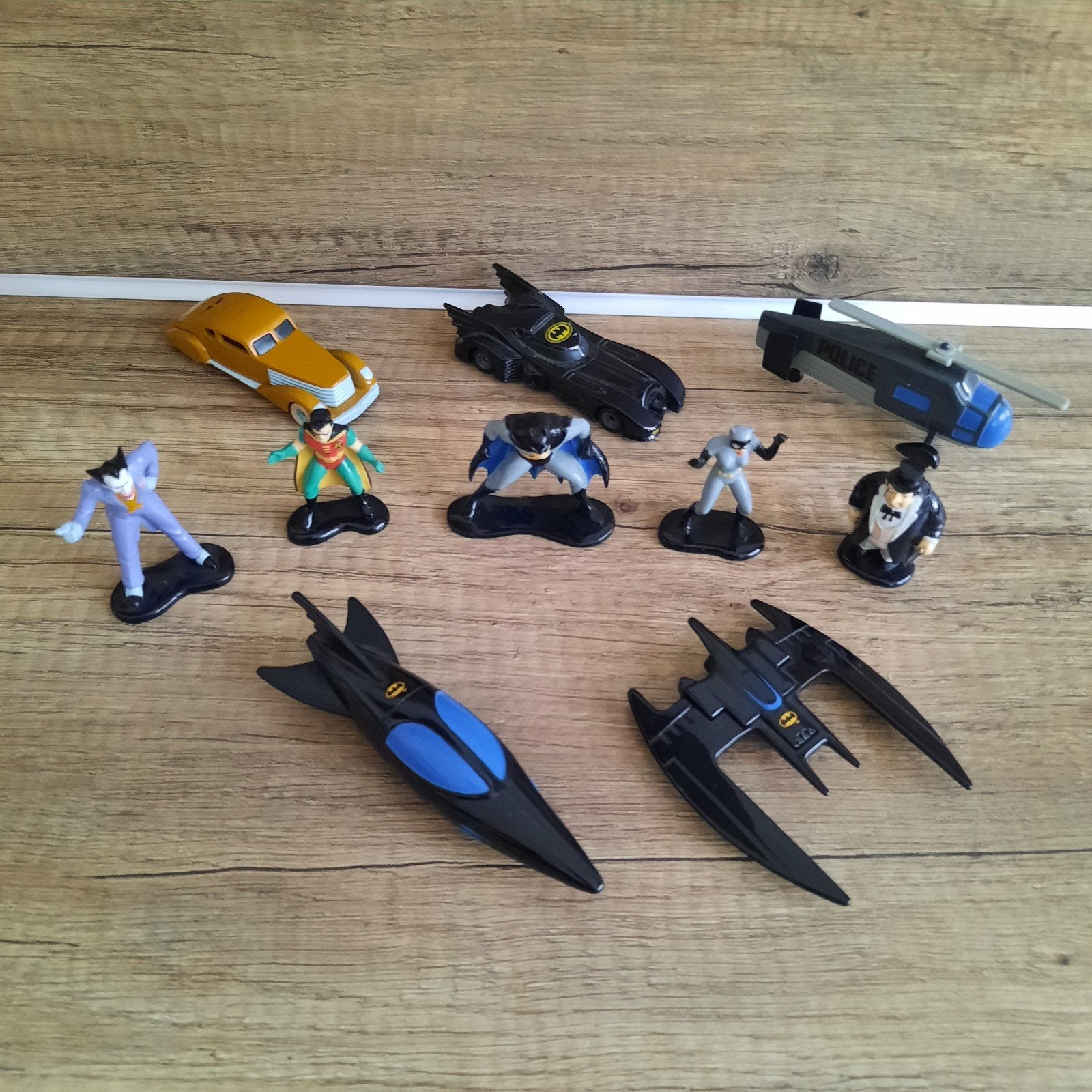 Serie Batman Catwoman De Joker Robin  Penguin voertuigen, Ophalen of Verzenden, Nieuw