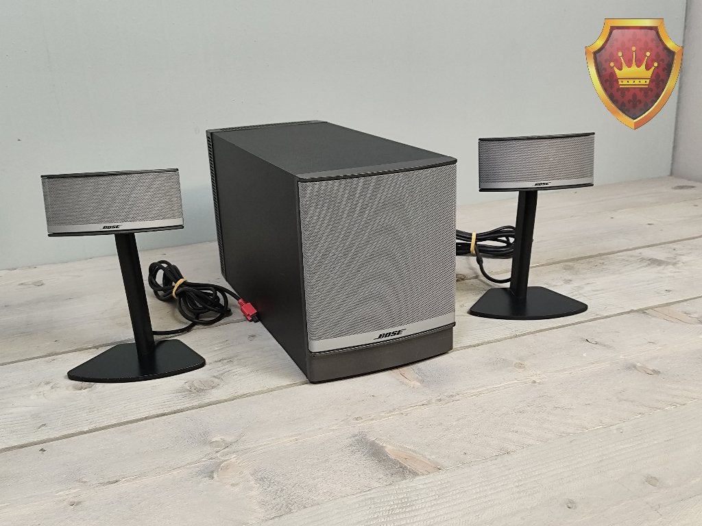 Bose Companion 5 speakerset zonder pod controller, Gebruikt, Subwoofer, Ophalen of Verzenden, 60 tot 120 watt