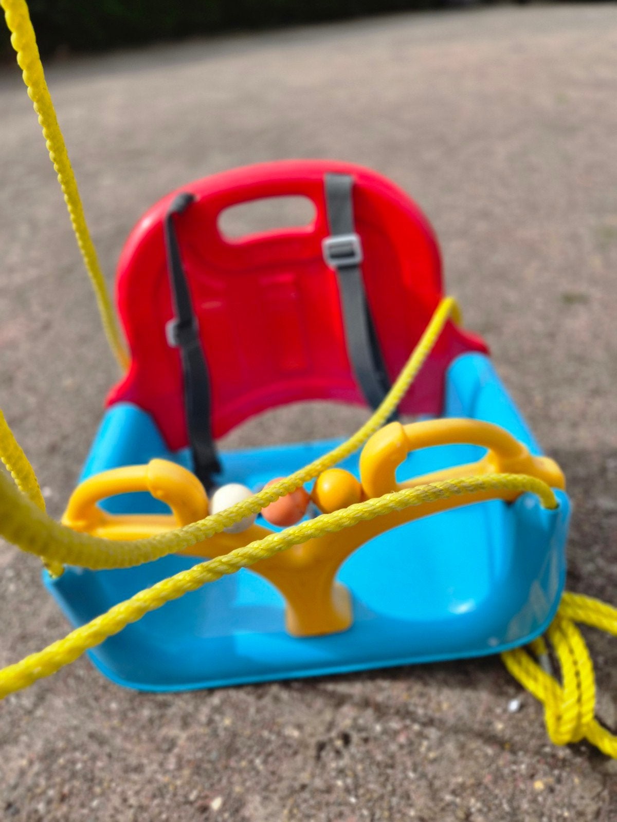 Baby schommelstoel met veiligheidsgordel, Kinderen en Baby's, Speelgoed | Buiten | Speeltoestellen, Ophalen, Gebruikt, Schommel