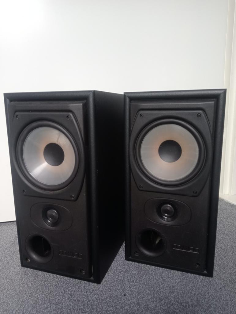 Mission 732 speakers, Gebruikt, 60 tot 120 watt, Front, Rear of Stereo speakers, Ophalen