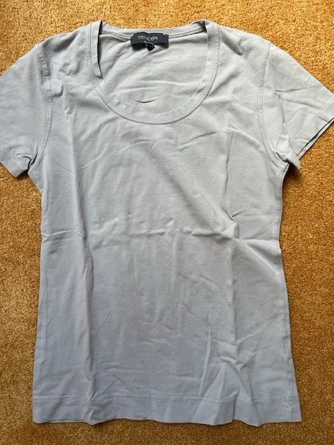 Tender grijs T-shirt met korte mouwen, Kleding | Dames, Maat 42/44 (L), Ophalen of Verzenden, Korte mouw, Grijs