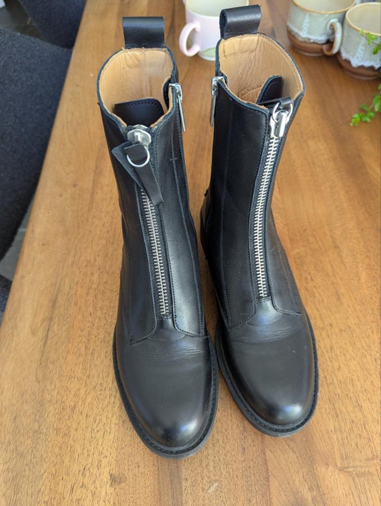 Shabbies laarsjes maat 38 (nieuw), Ophalen of Verzenden, Nieuw, Zwart