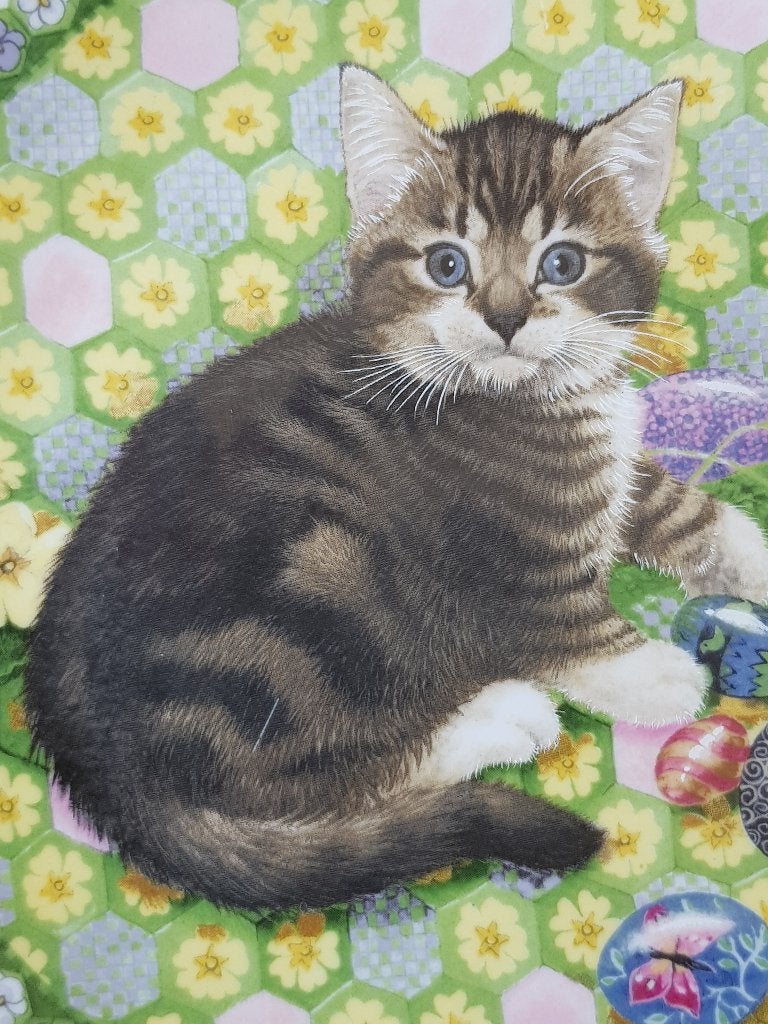 Mooi stel poezen bordjes uit Engeland van Lesley Anne Ivory., Antiek en Kunst, Antiek | Porselein, Ophalen of Verzenden