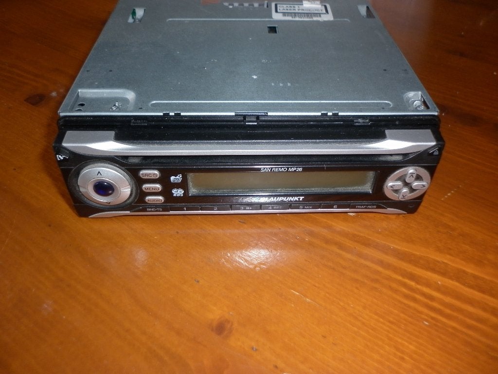 Blaupunkt San Remo  MP23 autoradio / CD speler met RDS, Auto diversen, Ophalen of Verzenden, Gebruikt