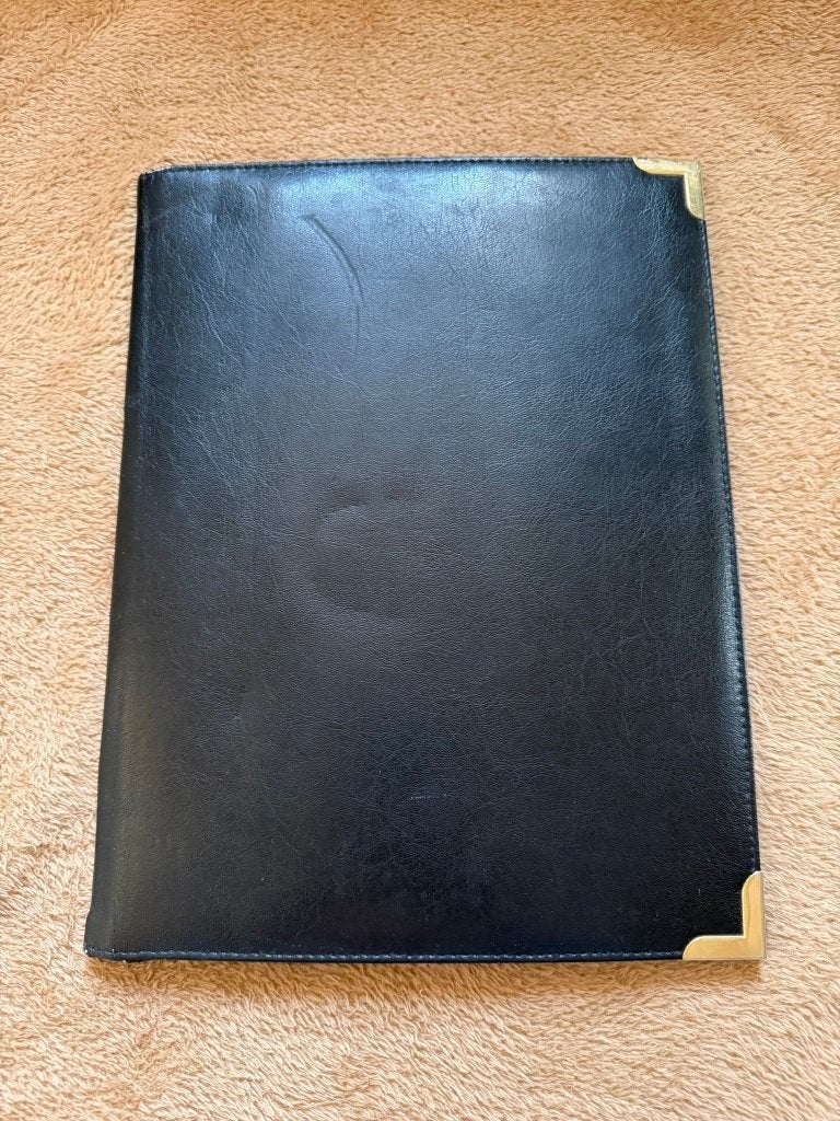 Leren documentenmap / portfolio, Ophalen of Verzenden, Nieuw