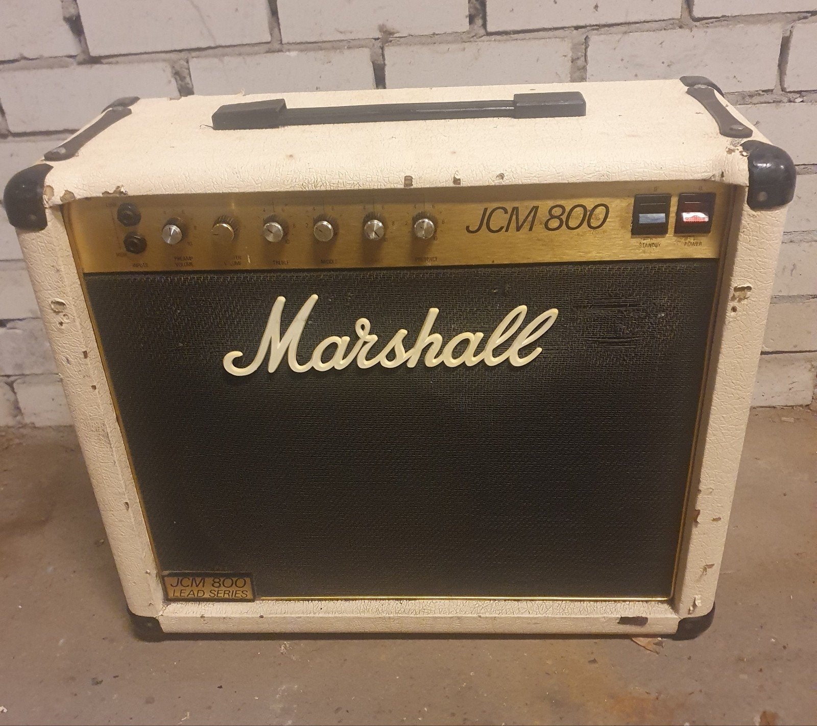 Marshall JCM 800 1982 anniversary 50 Watt, Ophalen, Gebruikt, Minder dan 50 watt