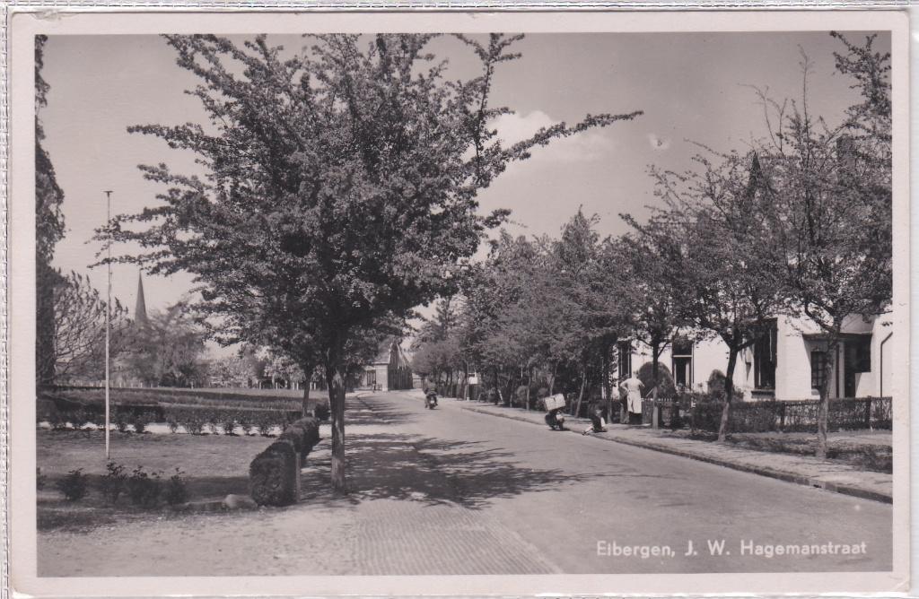18373 JW Hagemanstraat Eibergen Achterhoek Neede 1953, Verzenden, 1940 tot 1960, Gelopen, Gelderland