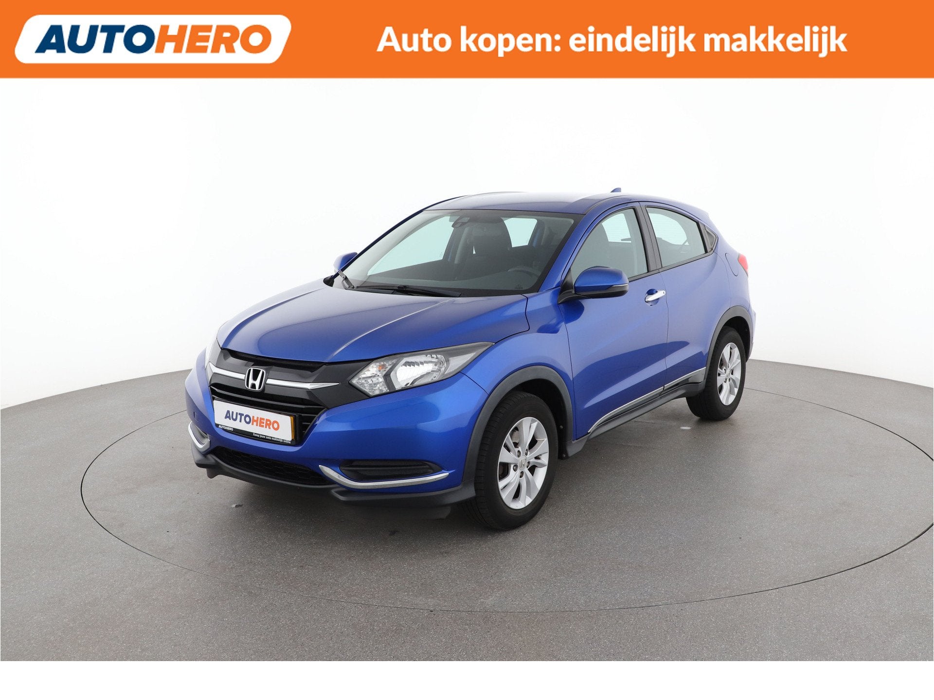 Honda HR-V 1.5 i-VTEC Comfort MN69946 (bj 2016), Voorwielaandrijving, Stof, Met garantie (alle), Blauw