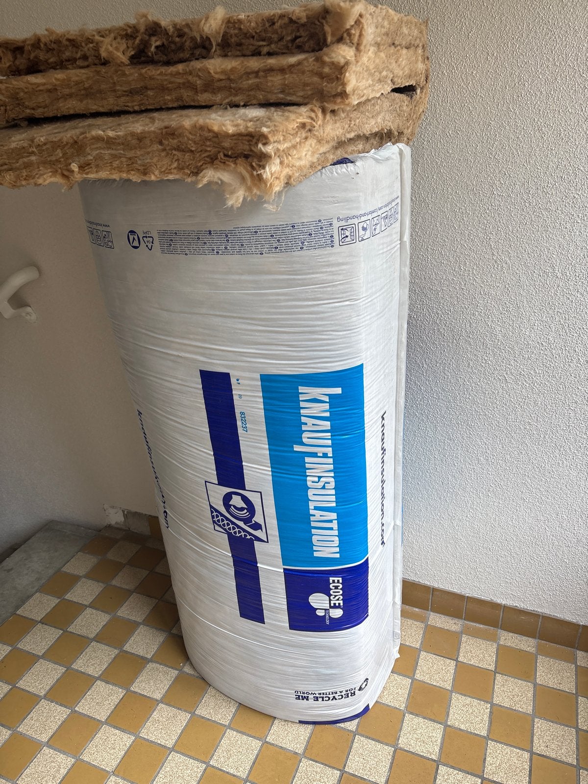 Knauf Glaswol Isolatie - Nieuw en Ongebruikt, Ophalen, 12 cm of meer, Nieuw, 5 tot 10 m²