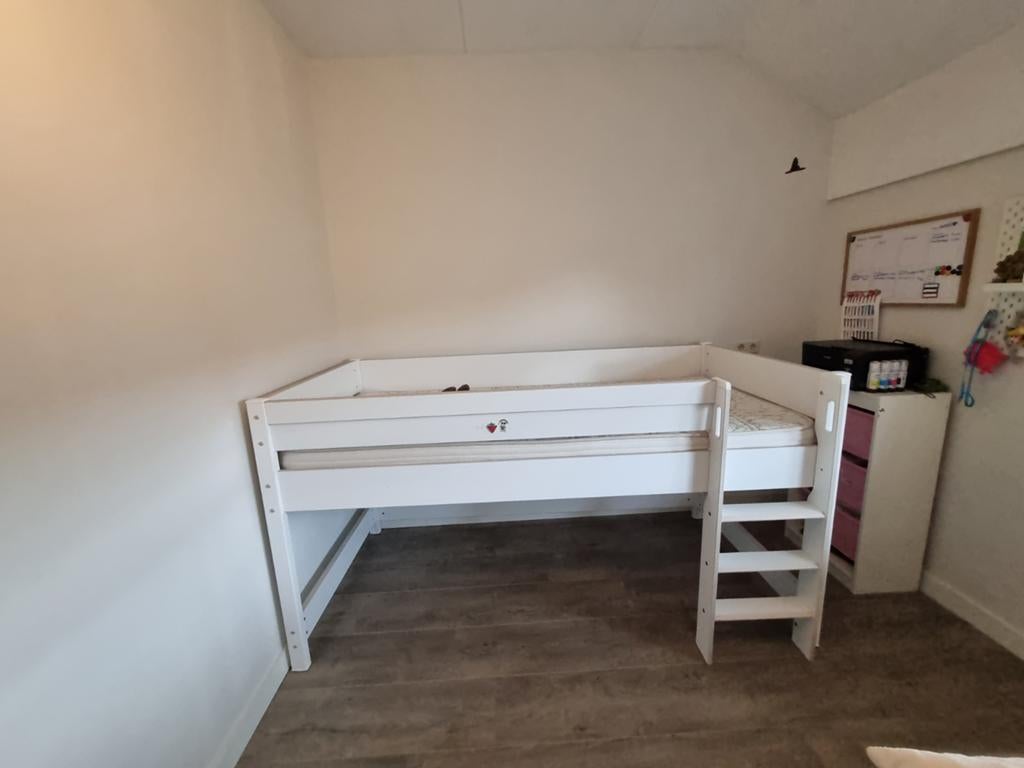Çilek Mobilya Middelhoog Kinderbed - Wit, Ophalen, Gebruikt
