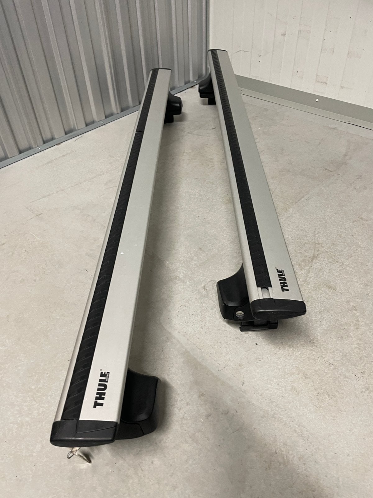 Thule Wingbar aero dakdragers voor audi A3 Sportback 8v, Ophalen, Gebruikt