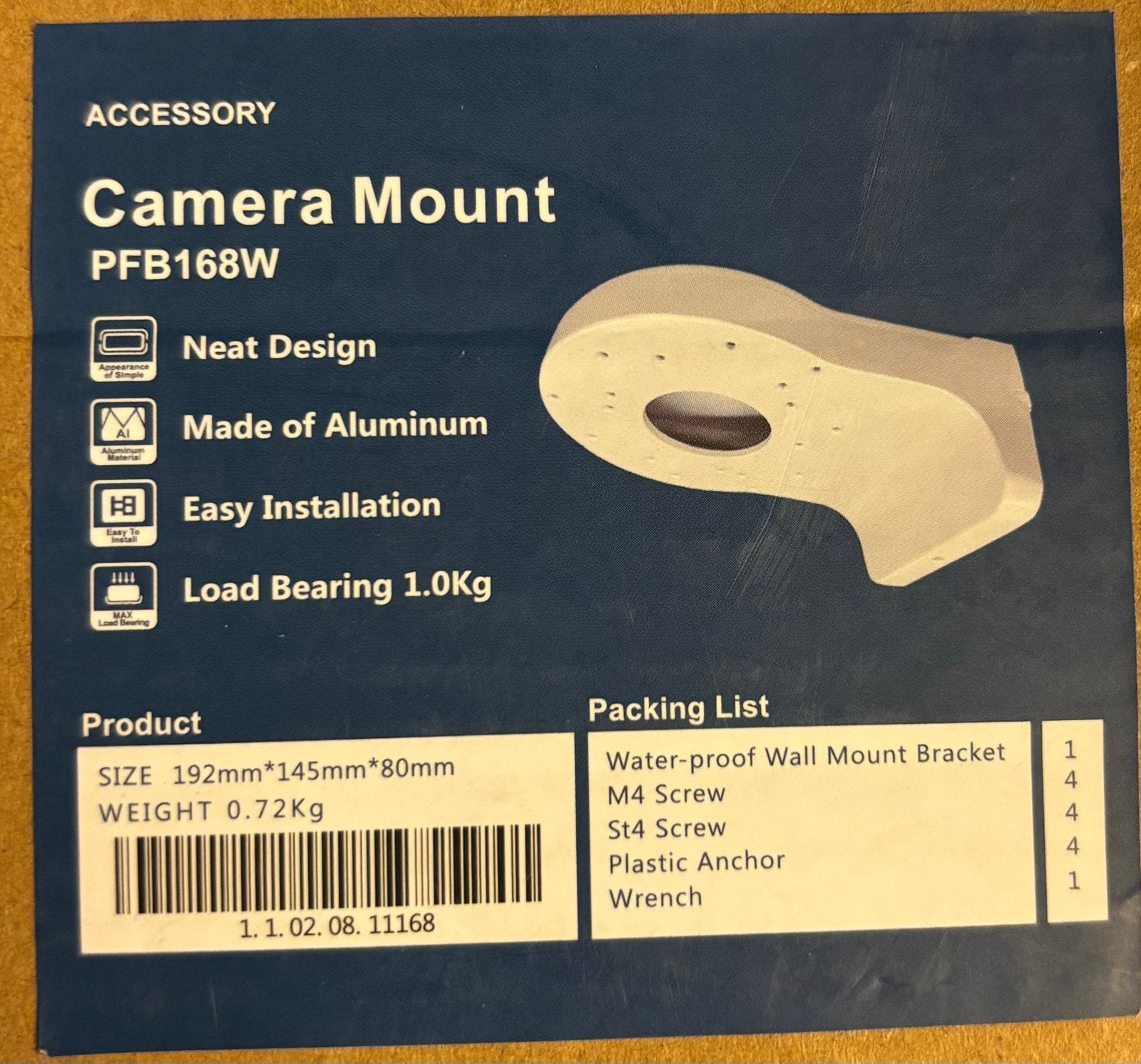 Camera Muurbeugel Camera Mount, Overige merken, Nieuw, Overige soorten, Ophalen of Verzenden