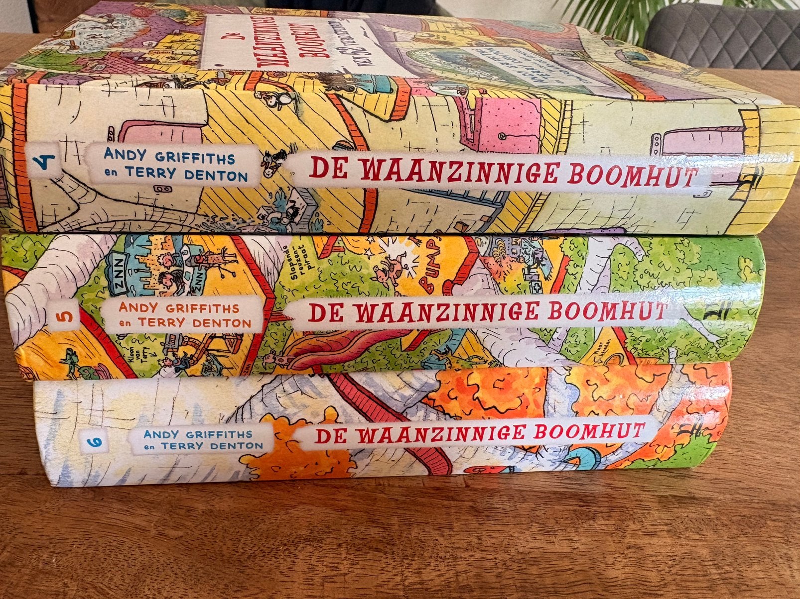 De waanzinnige boomhut  deel 4t/m6, Boeken, Ophalen of Verzenden, Zo goed als nieuw