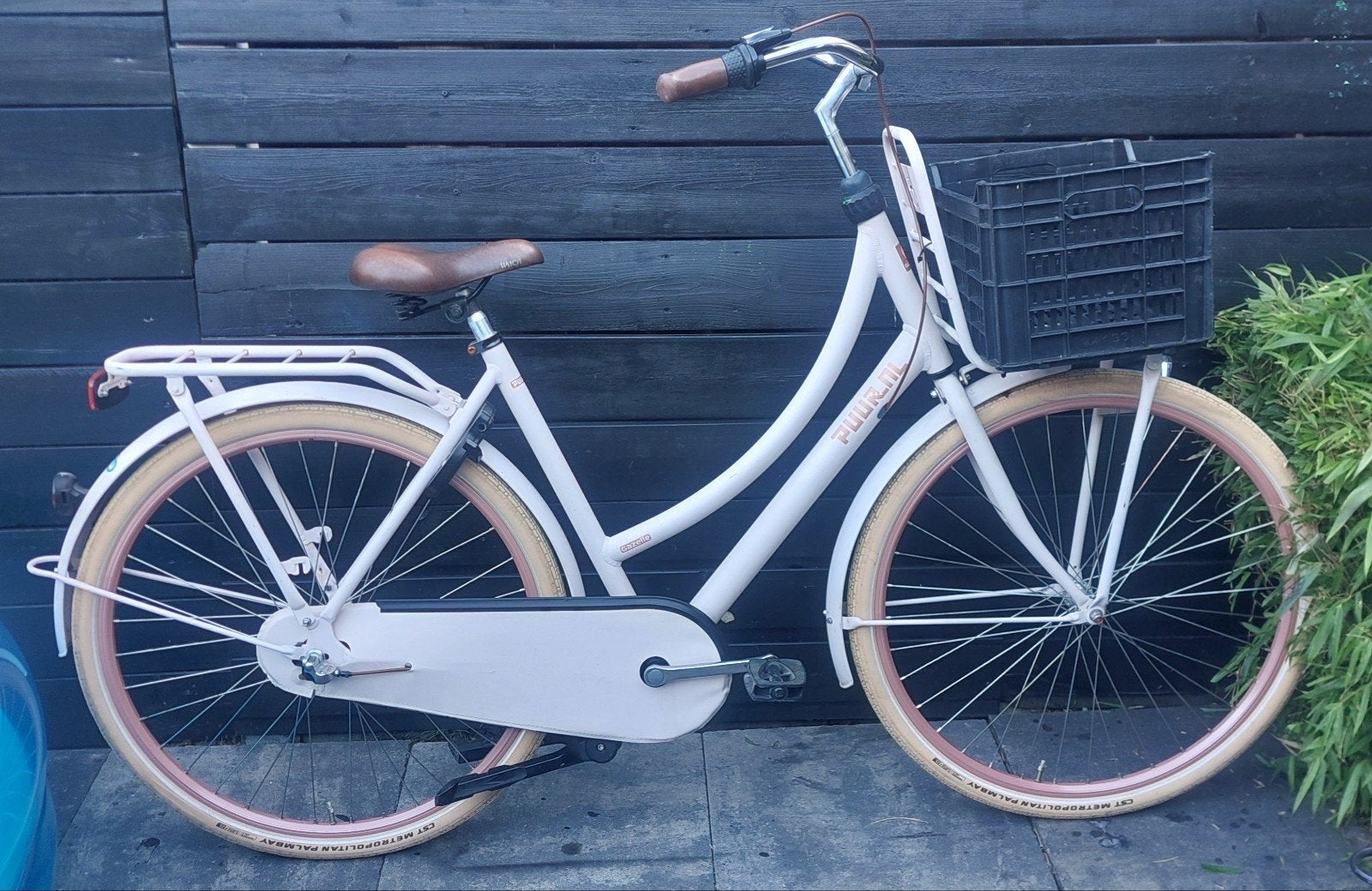 Gazelle PuurNL transportfiets 28" N3 AXA 2023, Ophalen, Terugtraprem, Versnellingen, Zo goed als nieuw