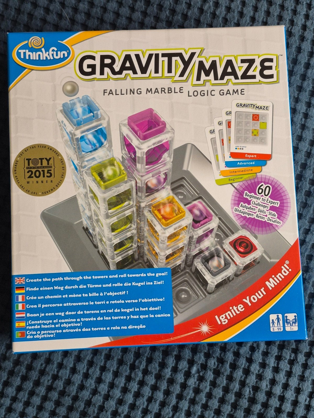 Thinkfun Gravity Maze Logic Game - Nieuwstaat, Ophalen of Verzenden, Zo goed als nieuw, Overige merken