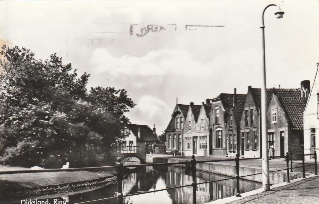 dirksland- ring, Ophalen of Verzenden, 1940 tot 1960, Zuid-Holland